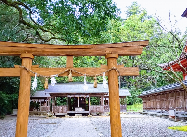 神社の入り口