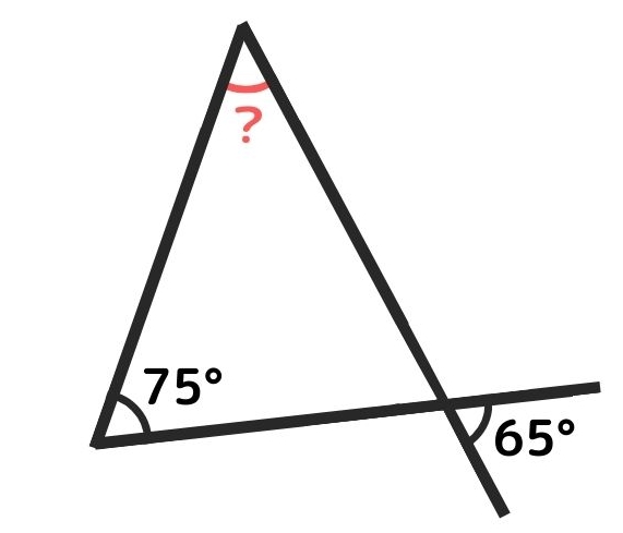 三角形の角度（問題）