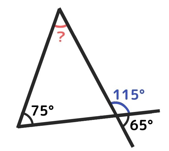 三角形の角度（考え方）
